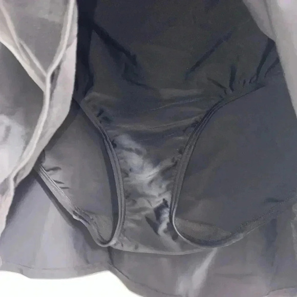 Cacique black skirt swimsuit bottom bathing suit beach - Picture 6 of 8